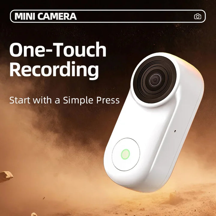 OnePlus Mini Magnéitesch Daumen Kamera 1080P HD Sport Action Cam Kabeltlos Mic Ultra Portabel DV Vlog Action Opnam Fir Motorrad