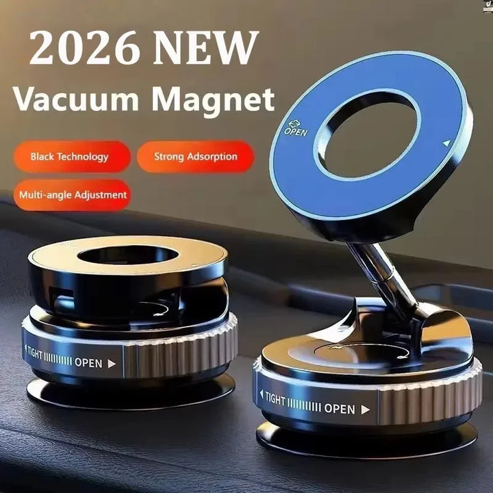 2026 Upgraded Upassbar & Klappbar Magnéitesch Auto Handyhalter Mat Huel Design, 360° Dréibar, Zénklegéierung an ABS Material
