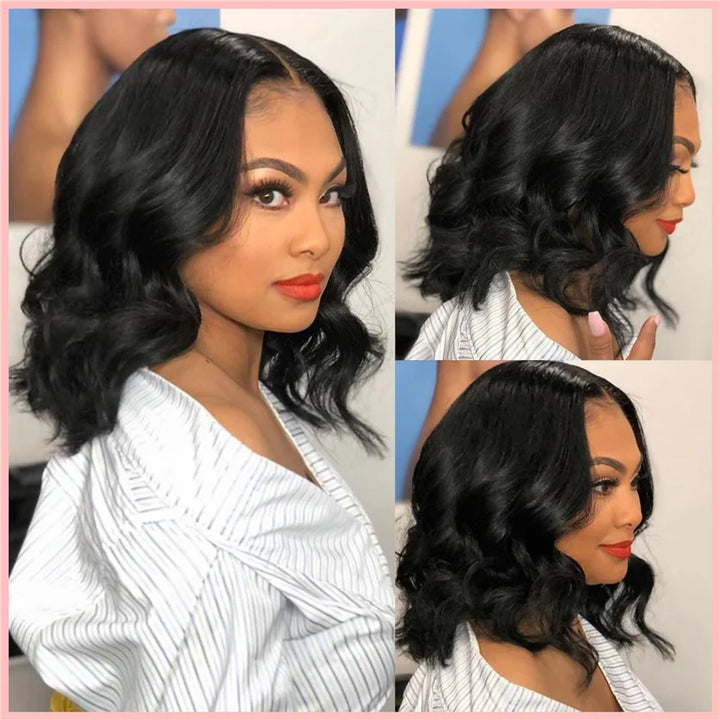 12A Peruvian Grosshandel Kuerz Zoll Body Wave Bündel Hoerverlängerungen 100% Mënsch Virgin Hoer Bündel 1/3/4 Bündel Raw Fraen Hoer